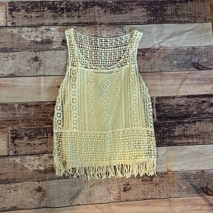 Lauren Ralph Lauren crochet tank top